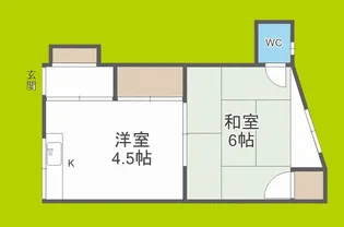 桃里園【1階】の間取り