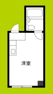 大宝 大手前ロイヤルハイツ【5階】の間取り