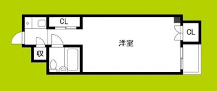 サンハイム天満橋【3階】の間取り