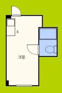 京橋ハイツ30【5階】の間取り