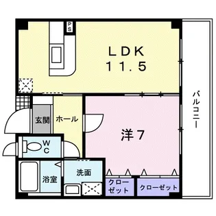 ボーチェ【2階】の間取り