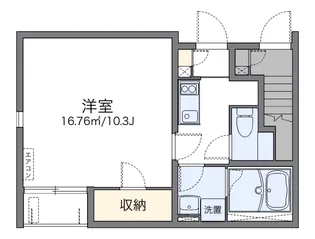 レオネクスト西宮北五番館【1階】の間取り