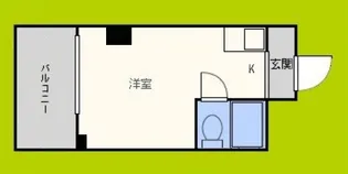 パレド森小路【2階】の間取り
