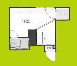 パレド森小路【3階】の間取り