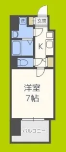 アドバンス大阪ルーチェ【14階】の間取り