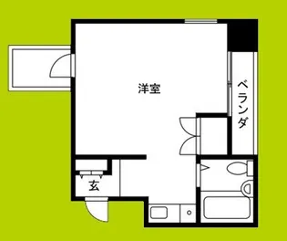 東天満下村ビル【4階】の間取り