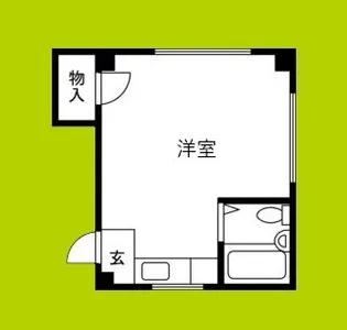 カンエイハイツ【3階】の間取り