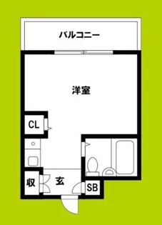 東天満下村ビル【7階】の間取り