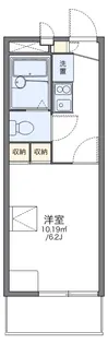 レオパレスM.S.MII【1階】の間取り