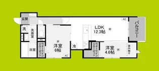 Porto Sereno【3階】の間取り