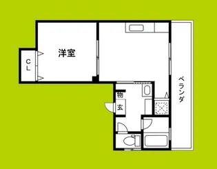 DMハイツ鴫野【2階】の間取り