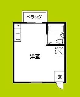 フジハイツ【2階】の間取り
