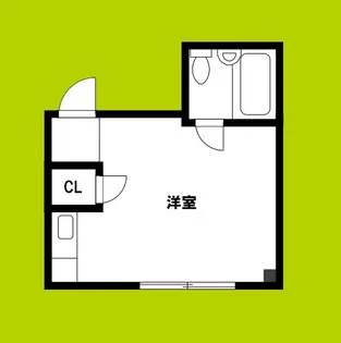アクティブ岸里【4階】の間取り
