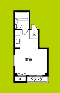 ニュー若草【1階】の間取り