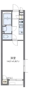 クレイノ清水せいわ【2階】の間取り
