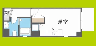 セレブコート日本橋【2階】の間取り