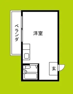 エルシティ新今里【4階】の間取り