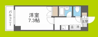 フォレスト今里【3階】の間取り