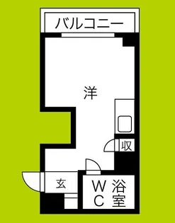 シティハイツ千種【2階】の間取り