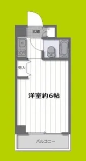 メゾンエトナ【8階】の間取り