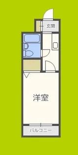 ノルデンハイム北【4階】の間取り