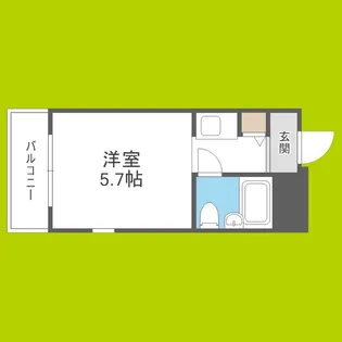 朝日プラザアクシス東淀川【4階】の間取り