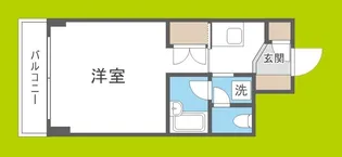 パレー・エスポワール・三国【3階】の間取り