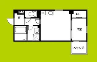 ARCA豊中曽根【3階】の間取り