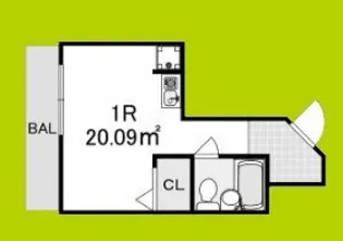 重陽楼【6階】の間取り