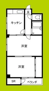 Olive御崎【4階】の間取り