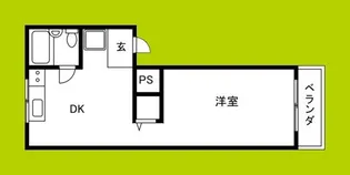コーポかえで【1階】の間取り