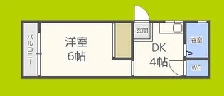 リアライズ上新庄豊新【1階】の間取り