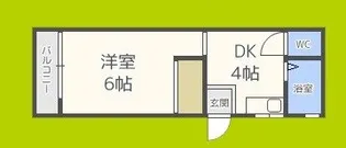 リアライズ上新庄豊新【2階】の間取り