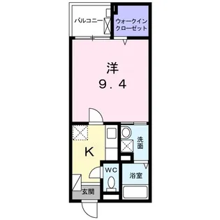 ホワイトスター【2階】の間取り