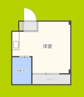 シャトー第2花園【5階】の間取り