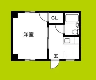 マンション池田【2階】の間取り