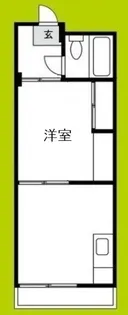 シャトー天満【2階】の間取り