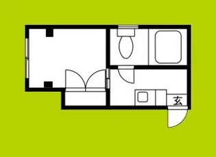 コモド天下茶屋【1階】の間取り