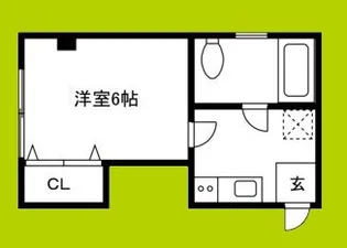 コモド天下茶屋【3階】の間取り