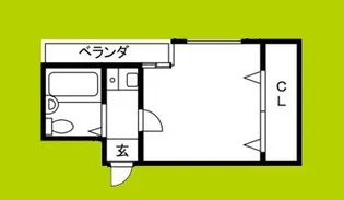 今里西青山ビル【4階】の間取り
