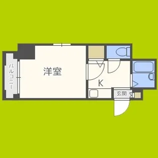 今里西青山ビル【5階】の間取り