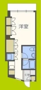 アバンティ深江S【3階】の間取り