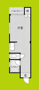 ナチュラル遠里小野【1階】の間取り