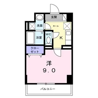 サニーレジデンス吉野Ⅱ【2階】の間取り