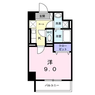 サニーレジデンス吉野Ⅱ【3階】の間取り