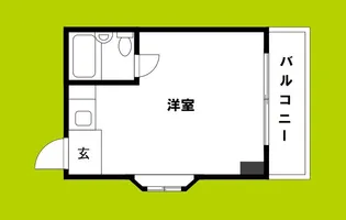 リバーサイドK【2階】の間取り