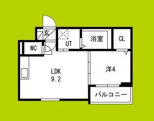 Luce Prima【1階】の間取り