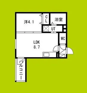 Luce Prima【3階】の間取り