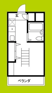 アムール野中II【4階】の間取り