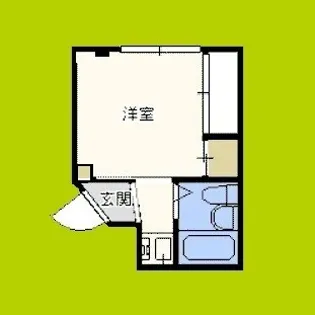 サンプラザ京橋【3階】の間取り